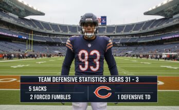 Cleveland Browns vs Chicago Bears Match Player Stats